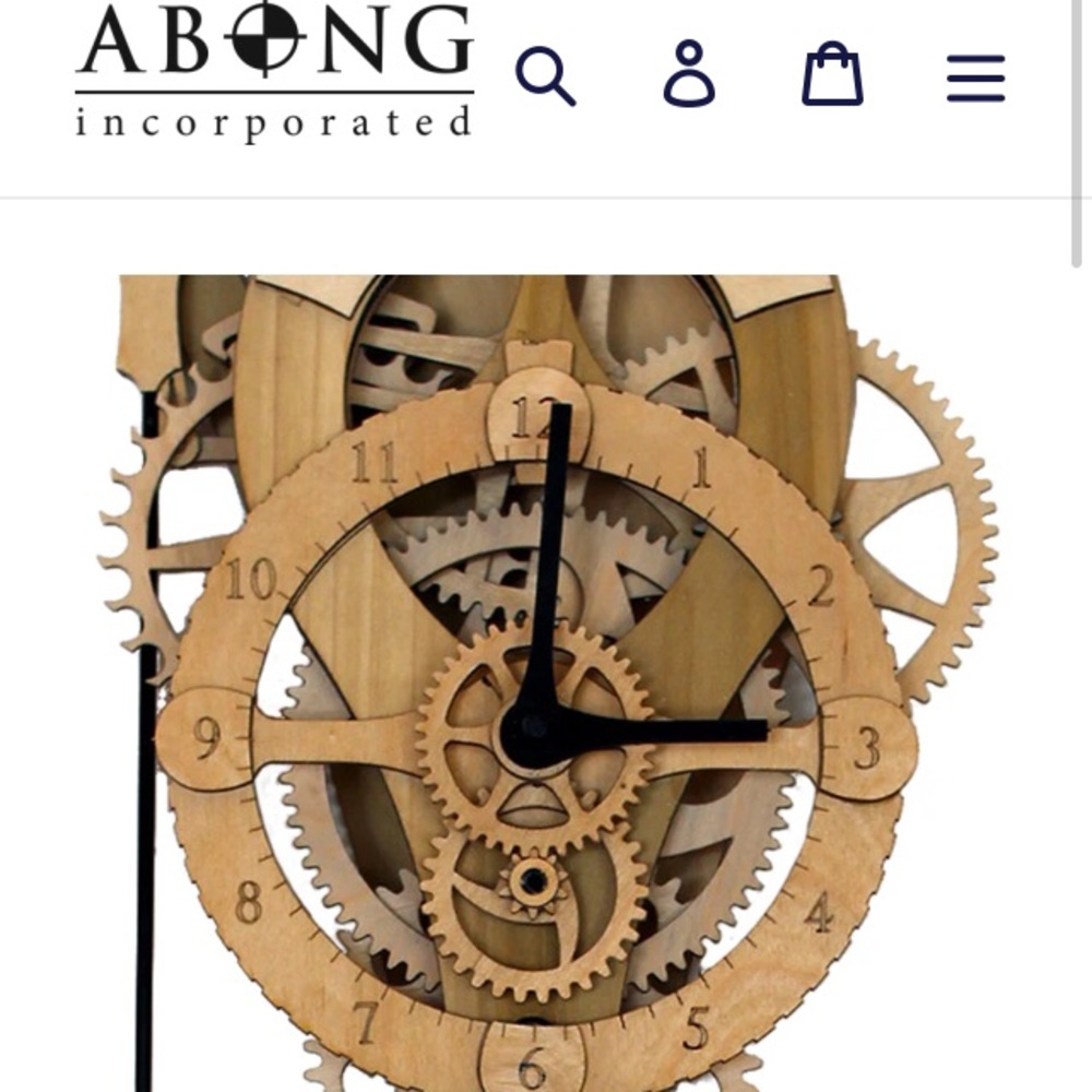 Wall Clock Automaton Kit Abong Vera